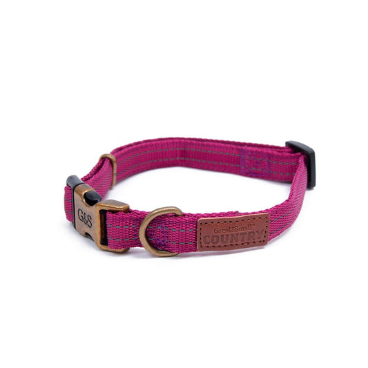 Country Dog Collar Orchid Pink