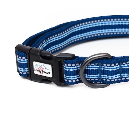 Comfort Dog Collar Navy Blue